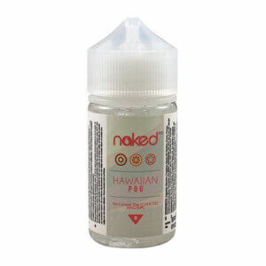 Naked Hawaiian Pog 100ml E-Liquid Shortfill Bottle