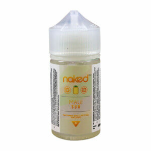 Naked Maui Sun 100ml E-Liquid Shortfill Bottle