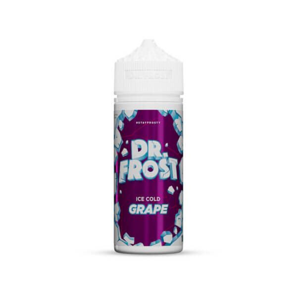 Dr Frost Grape Ice 100ml E Liquid Shortfill Bottle