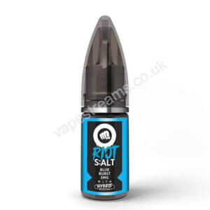 Blue Burst 10ml Hybrid Nicotine Salt Eliquid By Riot Squad Vs