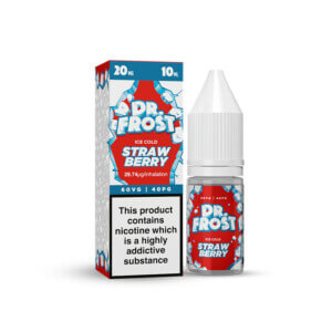 Dr Frost Strawberry Ice 10ml Nic Salt E Liquid