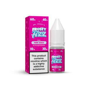 Dr Frost Frosty Fizz Pink Soda 10ml Nic Salt E Liquid