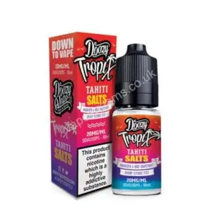 Doozy Tropix Tahiti Nicotine Salt Eliquid Bottle With Box By Doozy Vape Co