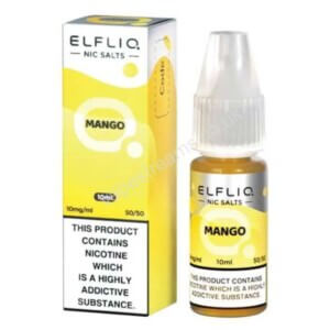 Elfbar Elfliq Mango Nic Salt E Liquid 10ml Bottle With Box