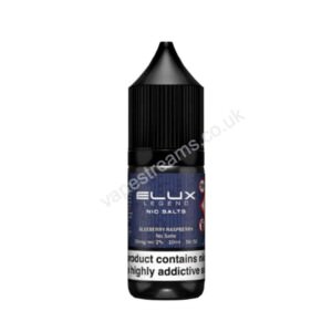 Elux Legend Blueberry Raspberry Nic Salt E Liquid 10ml Bottle