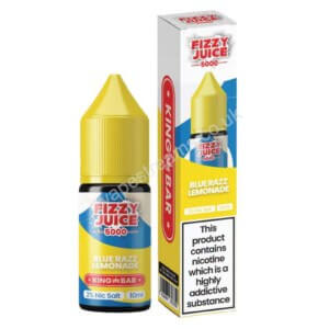 Fizzy Juice 5000 Blue Razz Lemonade Nic Salt E liquid 10ml bottle with box 1