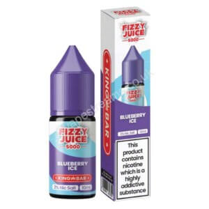 Fizzy Juice 5000 Blueberry Ice Nic Salt E liquid 10ml bottle with box 1