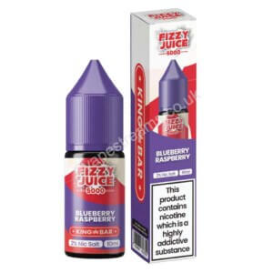 Fizzy Juice 5000 Blueberry Raspberry Nic Salt E liquid 10ml bottle with box 1