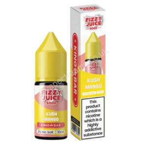Fizzy Juice 5000 Kush Mango Nic Salt E Liquid 10ml Bottle With Box 1