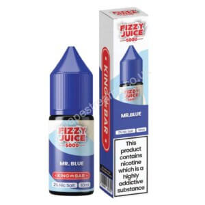 Fizzy Juice 5000 Mr Blue Salt E liquid 10ml bottle with box
