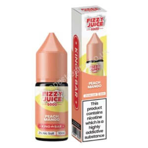 Fizzy Juice 5000 Peach Mango Nic Salt E liquid 10ml bottle with box 1