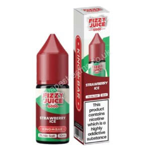 Fizzy Juice 5000 Strawberry Ice Nic Salt E liquid 10ml bottle with box 1