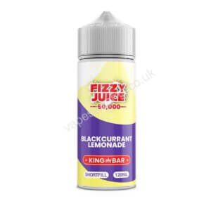 Fizzy Juice 50000 Blackcurrant Lemonade E liquid Shortfill 100ml Bottle