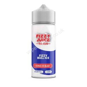 Fizzy Juice 50000 Fizzy Bull Ice E liquid Shortfill 100ml Bottle