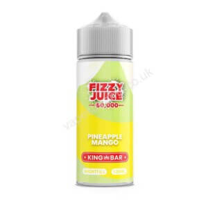 Fizzy Juice 50000 Pineapple Mango E liquid Shortfill 100ml Bottle
