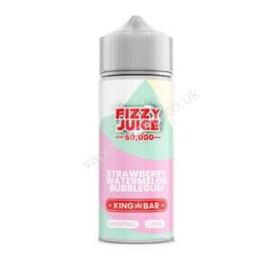 Fizzy Juice 50000 Strawberry Watermelon Bubblegum E liquid Shortfill 100ml Bottle