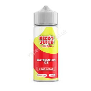Fizzy Juice 50000 Watermelon Ice E liquid Shortfill 100ml Bottle