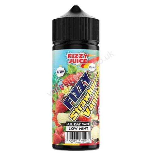 Fizzy Juice Strawberry Vanilla 100ml Eliquid Shortfills By Mohawk Co