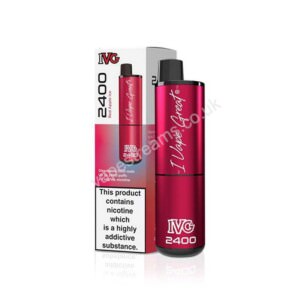 IVG 2400 Red Apple Ice Disposable Vape Pod