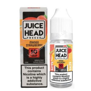 Juice Head Freeze Mango Strawberry Nic Salt E Liquid 10mg Bottle