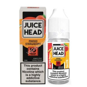 Juice Head Mango Strawberry 10mg Nic Salt E Liquid Bottle