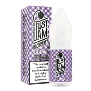 Just Jam Raspberry Jam Nicotine Salt Eliquid Bottle With Box