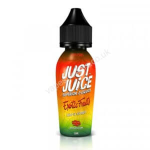 Just Juice Exotic Fruits Lulo Citrus 50ml Eliquid Shortfill Bottle