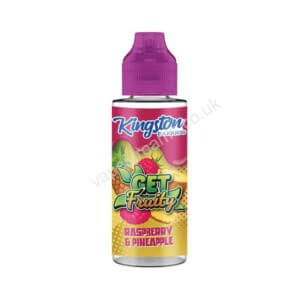 Kingston Get Fruity Raspberry Pineapple E Liquid Shortfill 100ml Bottle