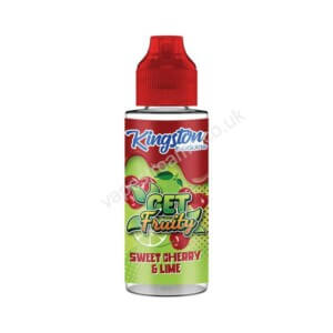 Kingston Get Fruity Sweet Cherry Lime E Liquid Shortfill 100ml Bottle