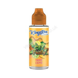 Kingston Get Fruity Tropic Exotic E Liquid Shortfill 100ml Bottle