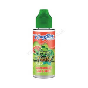 Kingston Get Fruity Watermelon Lime Mint E Liquid Shortfill 100ml Bottle