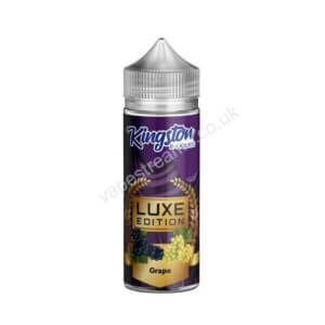 Kingston Luxe Edition Grape E Liquid Shortfill 100ml Bottle