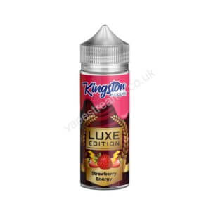Kingston Luxe Edition Strawberry Energy E Liquid Shortfill 100ml Bottle