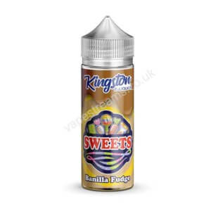 Kingston Sweets Banilla Fudge 100ml Eliquid Shortfill Bottle