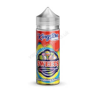 Kingston Sweets Refreshing Chews 100ml Eliquid Shortfill Bottle
