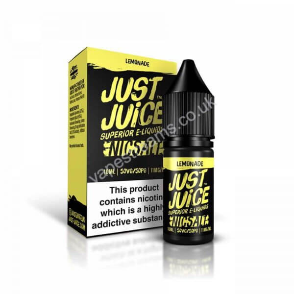 Lemonade Nicotine Salt Eliquid By Just Juice
