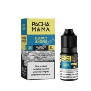 Pacha Mama Blue Razz Lemonade Nic Salt E Liquid 10ml Bottle with Box