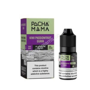 Pacha Mama Kiwi Passionfruit Guava Nic Salt E Liquid 10ml Bottle with Box