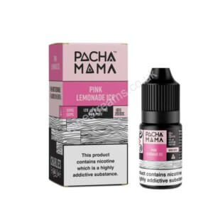 Pacha Mama Pink Lemonade Ice Nic Salt E Liquid 10ml Bottle with Box