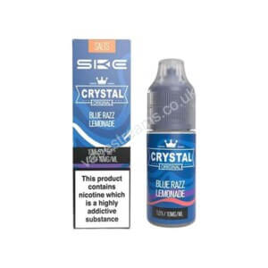 SKE Crystal Blue Razz Lemonde Nic Salt E Liquid 10ml bottle with box