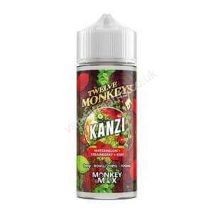 Twelve Monkeys Kanzi E Liquid Shortfill 100ml Bottle 1