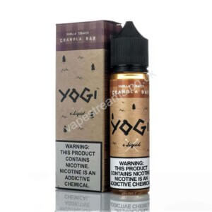 Vanilla Tobacco 50ml E Liquid Shortfills By Yogi Granola Bar Range