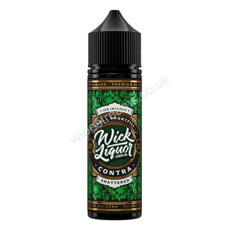 Wick Liquor Contra Shattered 50ml E Liquid Shortfill 1