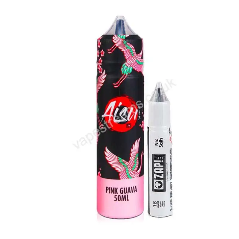 Aisu Pink Guava 50ml Eliquid Shortfill By Zap