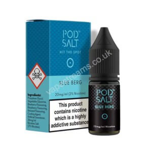 Blue Berg 10ml Nicotine Salt Eliquids By Pod Salt Core Collection