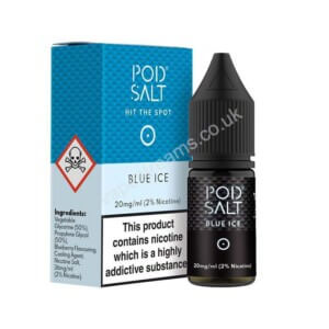 Blue Ice 10ml Nicotine Salt Eliquids By Pod Salt Core Collection