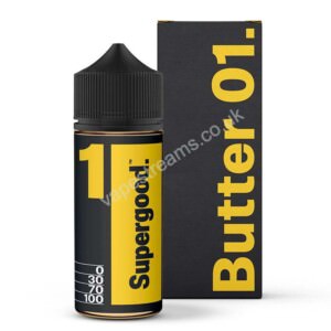Butter 01 Supergood 100ml Eliquid Shortfill Bottle With Box