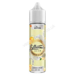 citrine crush 50ml elliquid shortfills by billionaire juice platinum edition