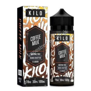 Coffee Milk 100ml Eliquid Shortfill Bottle With Box By Kilo Eliquids