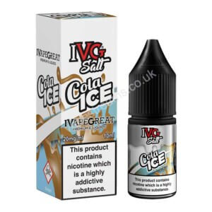 Cola Ice Nicotine Salt Eliquid Bottle With Box By I Vg Salt